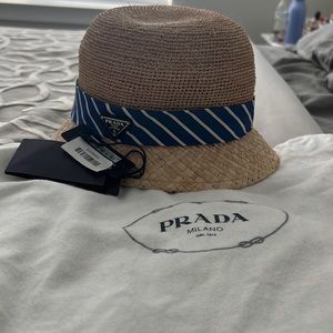 Raffia Prada Hat- RARE